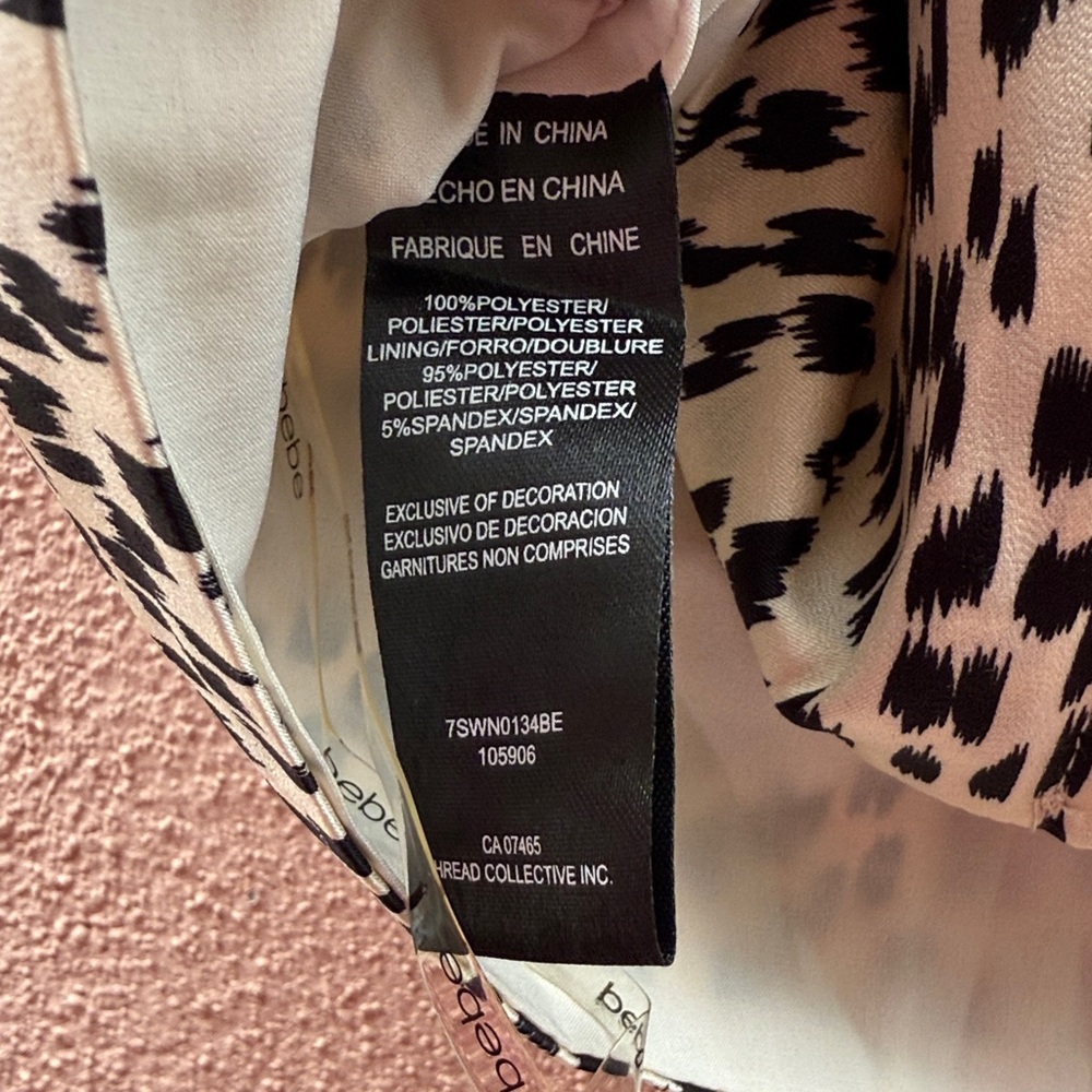 Black and White Leopard Spotted Crop Top - Picture 9 of 10
